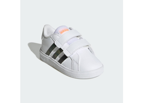 Adidas toddler shoes white best sale