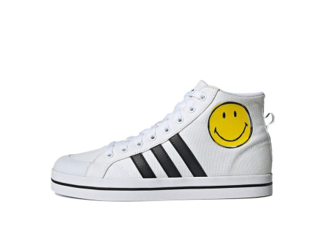 adidas neo Bravada Mid Smiley Face (G54949) weiss