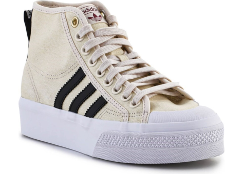 adidas NIZZA PLATFORM MID (H00641) beige