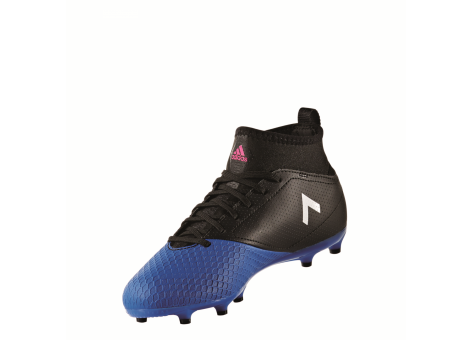 adidas ACE 17.3 FG Kinder Fußballschuhe Nocken schwarz blau (BA9234) schwarz