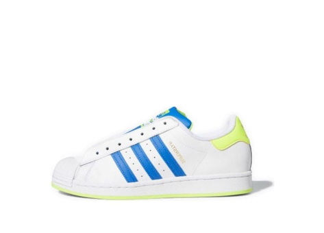 adidas Superstar Laceless Blue Solar (FV3020) weiss