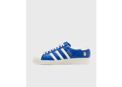 adidas x Vintage Bape Blue Superstar (JR2702) blau