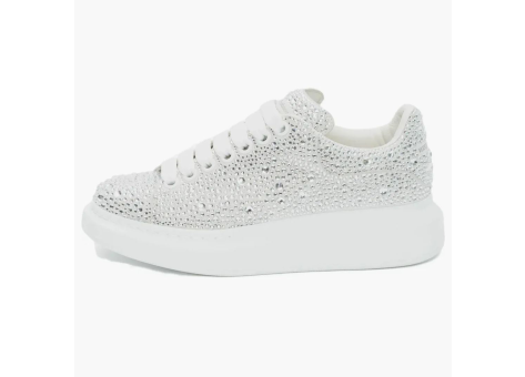 Alexander McQueen Oversized Crystal (611697WHV699069) weiss