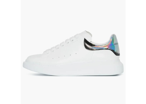 Alexander McQueen Oversized Iridescent Silver (705061WIBNS) weiss