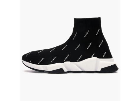 Balenciaga Speed Trainer Logo Print (506336W06501006) schwarz