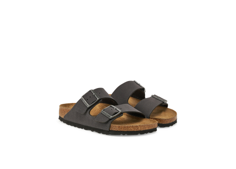 Birkenstock Arizona Birko Flor Birkibuc (1029162) schwarz