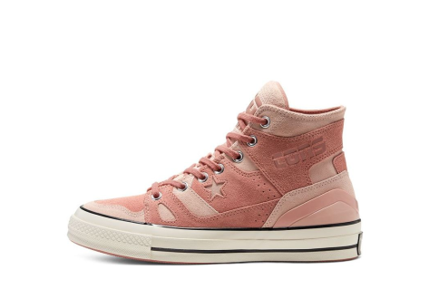 Converse E260 High Rose Earth Tone Suede Cameo (167763C) pink