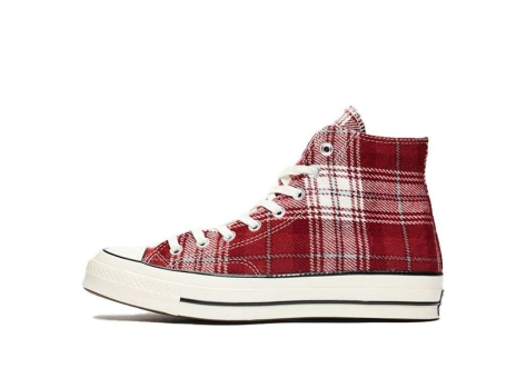 Converse Chuck Taylor All Star 70 Hi Plaid Pack (162403C) rot