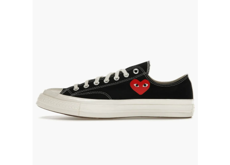 Converse PLAY Comme des Single Heart Chuck 70 Taylor All Star Ox Garcons (A08804C) schwarz