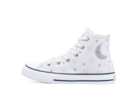 Converse Chuck Taylor All Star High My Wish GS (671094C) weiss