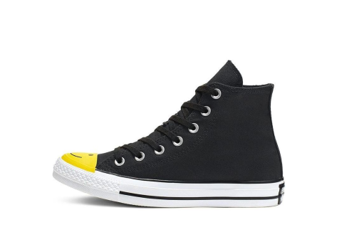 Converse Chuck Taylor All Star High Smiley Face (164423C) schwarz