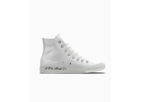 Converse Custom Chuck Taylor All Star Premium Wedding By You (A02245CSP24_WHITELACE) weiss