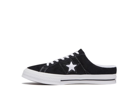 Converse One Star Mule (162066C) schwarz