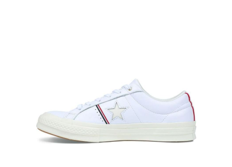 Converse One Star Piping Low Top In Enamel Egret (159694C) rot