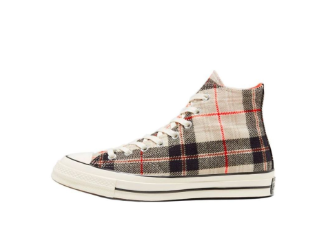 Converse Plaid Chuck 1970s Creamwhite Gray (166496C) bunt