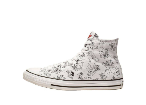 Converse Tom and Jerry x Chuck Taylor All Star High Hi (165736C) weiss