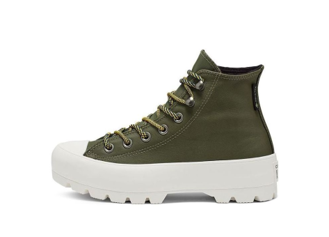 Converse Winter GORE TEX Lugged Chuck Taylor All Star Boot High Top Thick Sole Army (566154C) grün