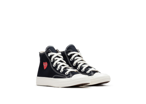 Converse PLAY Comme des Single Heart Chuck 70 x PS Taylor All Star Hi Garcons (A08802C) schwarz