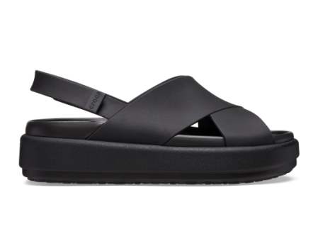 Crocs Brooklyn Luxe Cross Strap (209407-060) schwarz