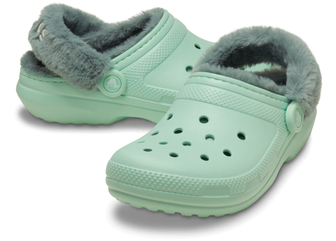 Crocs Classic Fuzz Lined blau 211043 3YD Preisvergleich