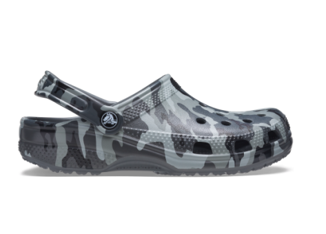 Crocs Classic Printed Camo Clog (206454-0IE) grau