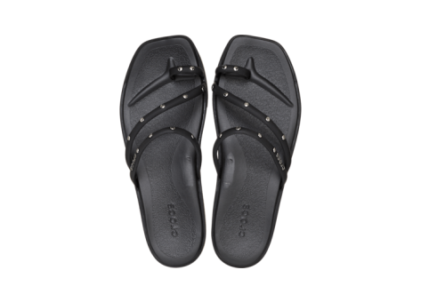 Crocs Miami Studded Toe Loop Sandalen (211447-001) schwarz
