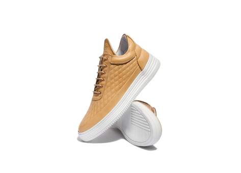 Filling Pieces Low Top Quilted Diamond (10112301032) braun