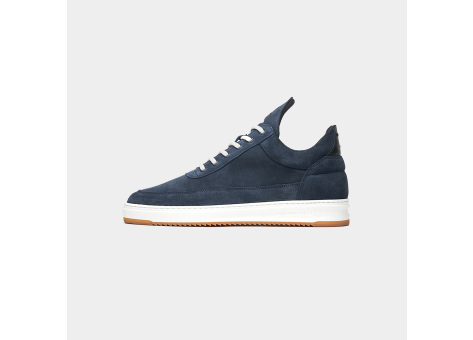 Filling Pieces Low Top Ripple Suede Dark (10122791916) blau