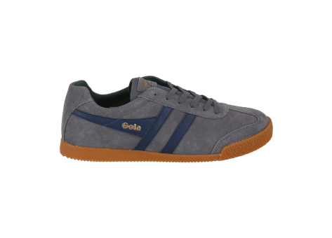 GOLA Harrier Suede Leder 2024 aschegrau navyblau immergrün (CMA192-GI) grau