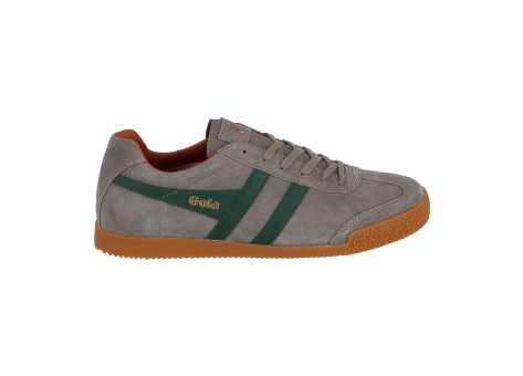 GOLA Harrier Suede Leder 2024 hellgrau dunkelgrün (CMA192-FN) grau