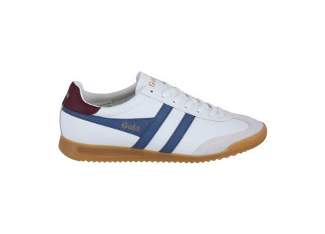 GOLA Torpedo Leder 2024 blaugrau dunkelrot (CMB622-WE) weiss