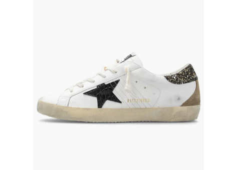 Golden Goose Super star Croc Glitter womens (GWF00102.F004775.11551) weiss