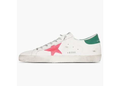 Golden Goose Super star Green (GMF00101F00253410898) weiss