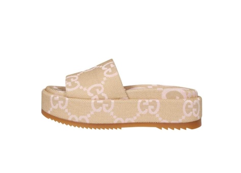 GUCCI Platform Sandal (730043-UKO00-8805) beige
