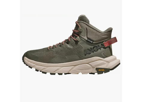 Hoka Trail Code Gore tex Slate Oat Milk (1123165-STTM) grün