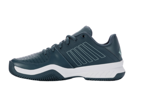 K-Swiss Court Express HB Clay Sandplatz 2024 tealblau (06750-345) blau