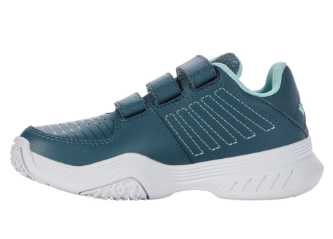 K-Swiss Court Express Omni KLETT Allcourt tealblau Kleinkinder (56610-345) blau