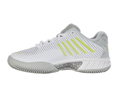 K-Swiss Hypercourt Express 2 HB Clay Sandplatz 2024 limegrün (96614-956) weiss