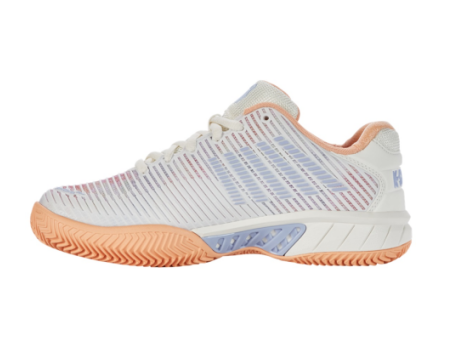 K-Swiss Hypercourt Express 2 HB Clay Sandplatz 2024 peach (96614-165) weiss