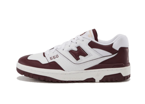 New Balance 550 Burgundy (BB550BZ1) weiss