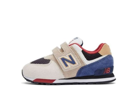 New Balance 574 Light Cream Dark Blue (IV574LC1) bunt
