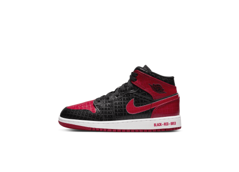 Jordan 1 Mid SS Bred (DM9650-001) schwarz