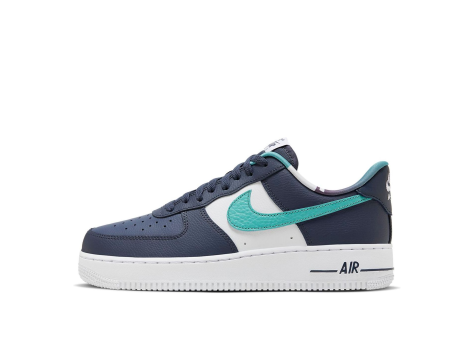Nike Air Force 1 07 LV8 EMB Thunder Washed Teal Low Blue (DM0109 400) bunt