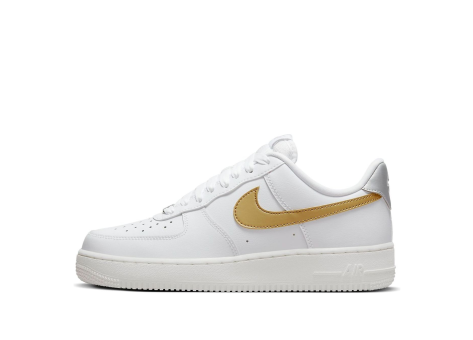 Nike Air Force 1 Low 07 Metallic Gold womens (DD8959-106) weiss