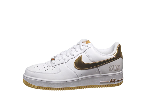Nike Air Force 1 Low Metallic Gold Players (315092-171) weiss