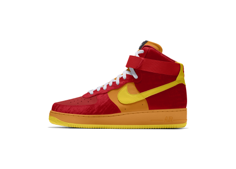 Nike Air Force 1 High By You personalisierbarer (5146625751) rot