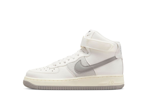 Nike Air Force 1 High LE Sail Light Bone Leather GS (DV2236 100) weiss