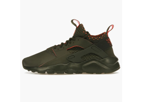 Nike Air Huarache Run Cargo Khaki Crimson Ultra (875841-301) schwarz