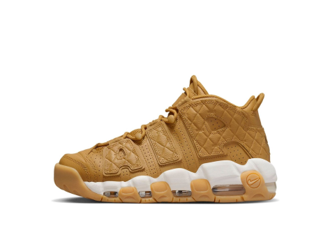 Nike Air More Uptempo Quilted Wheat Gum Light womens (DX3375 700) braun