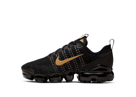 Nike Air VaporMax Flyknit 3 Gold GS (BQ5238-004) schwarz